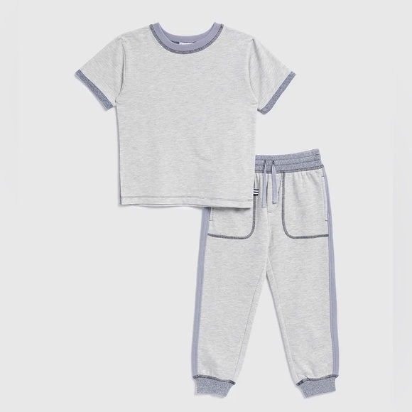 Splendid Toddler Boy’s Cloud Trim 2pc Jogger Set, NWT, Size 6 - Picture 1 of 3
